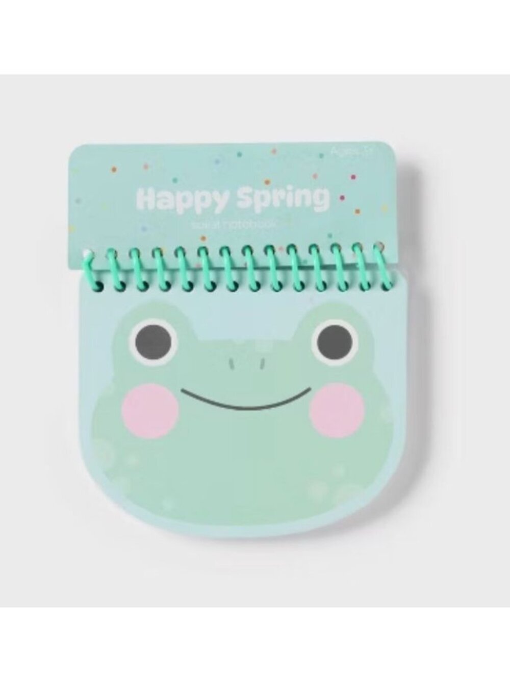 Target Easter Frog Spiral Mini Notebook 75 Pages - Spritz™ Stationery
